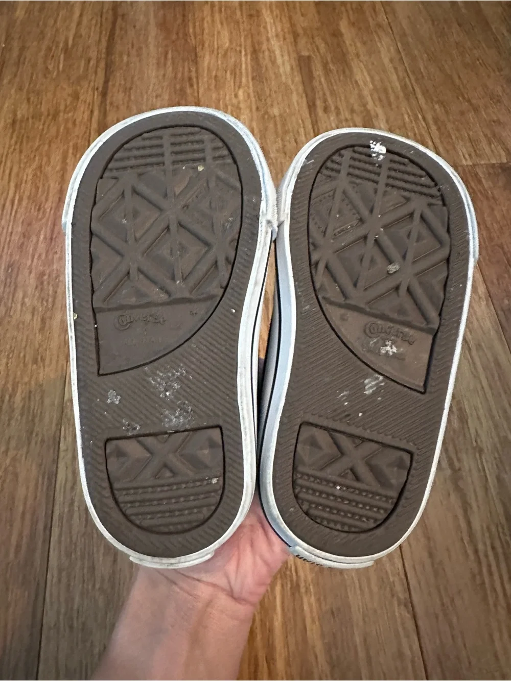 Converse Toddler Black Canvas High-Top Sneakers